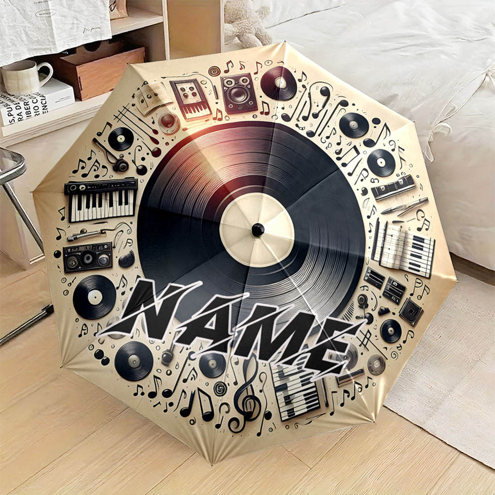 Musical Instrument And Names - Payung dengan Nama Sesuai Pesanan, “Desain