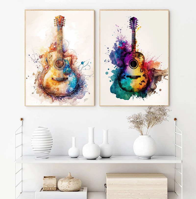 Instrumen Musik Poster seni ca - Picture Of Musical Instrument ulasan dan harga