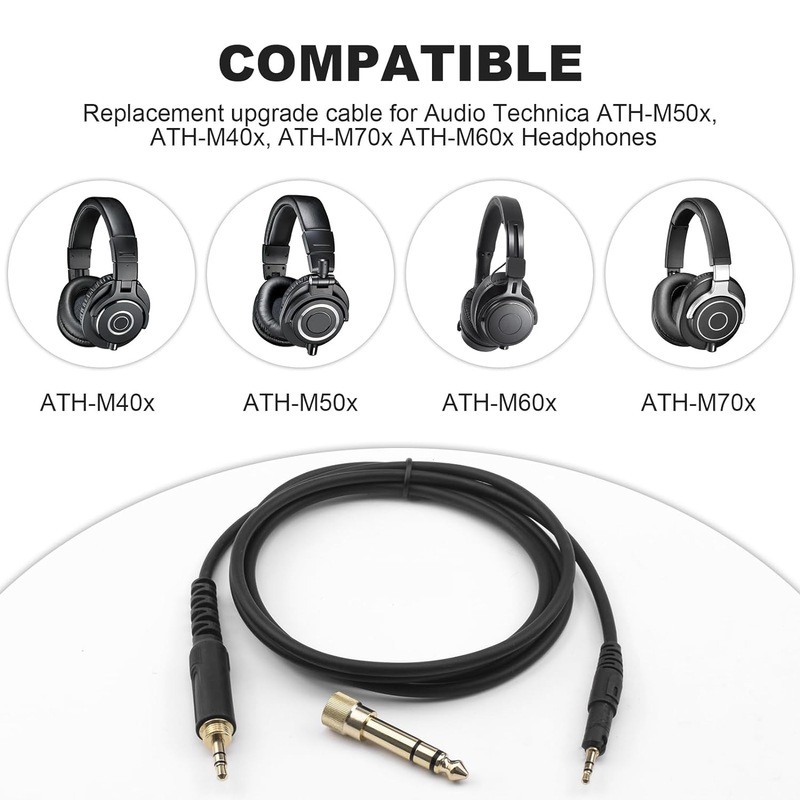 Kabel Audio Gulung Pengganti y - Audio Technica Headphone Ath-M50X ulasan dan harga